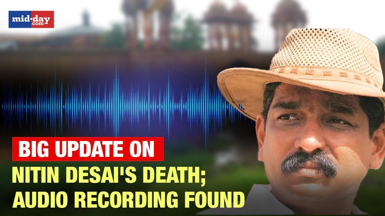  Nitin Desai left voice recording mentioning four persons before taking his life