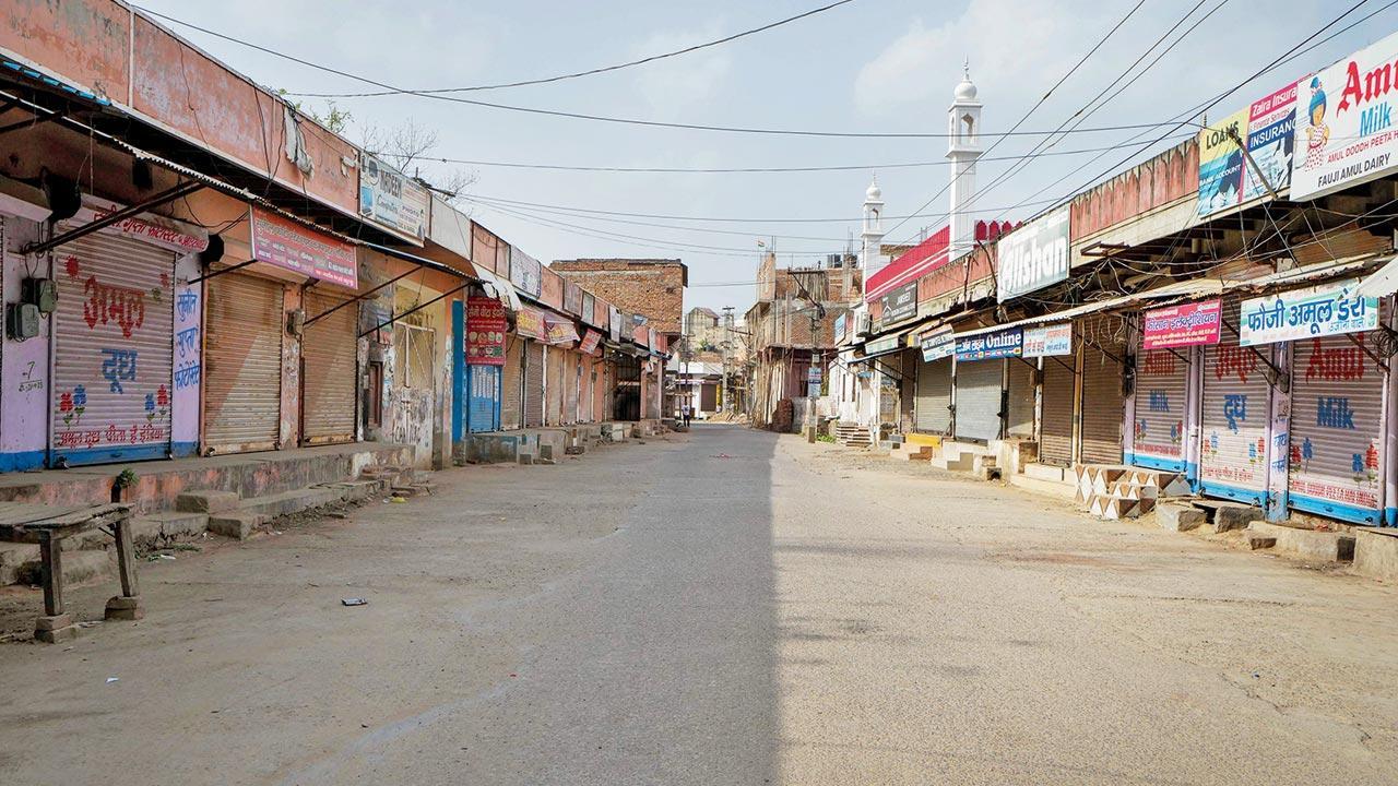 Nuh wears a deserted look amid tight security