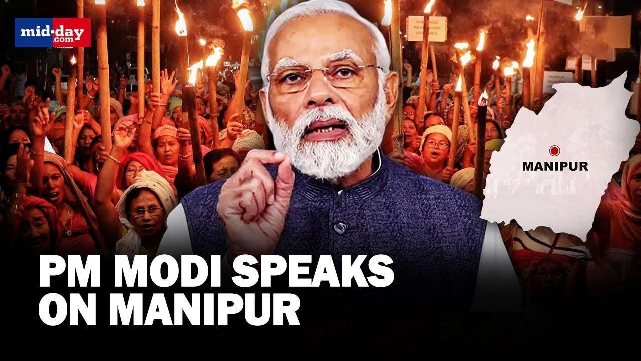 PM Modi speaks on Manipur, says peace will be restored in the state