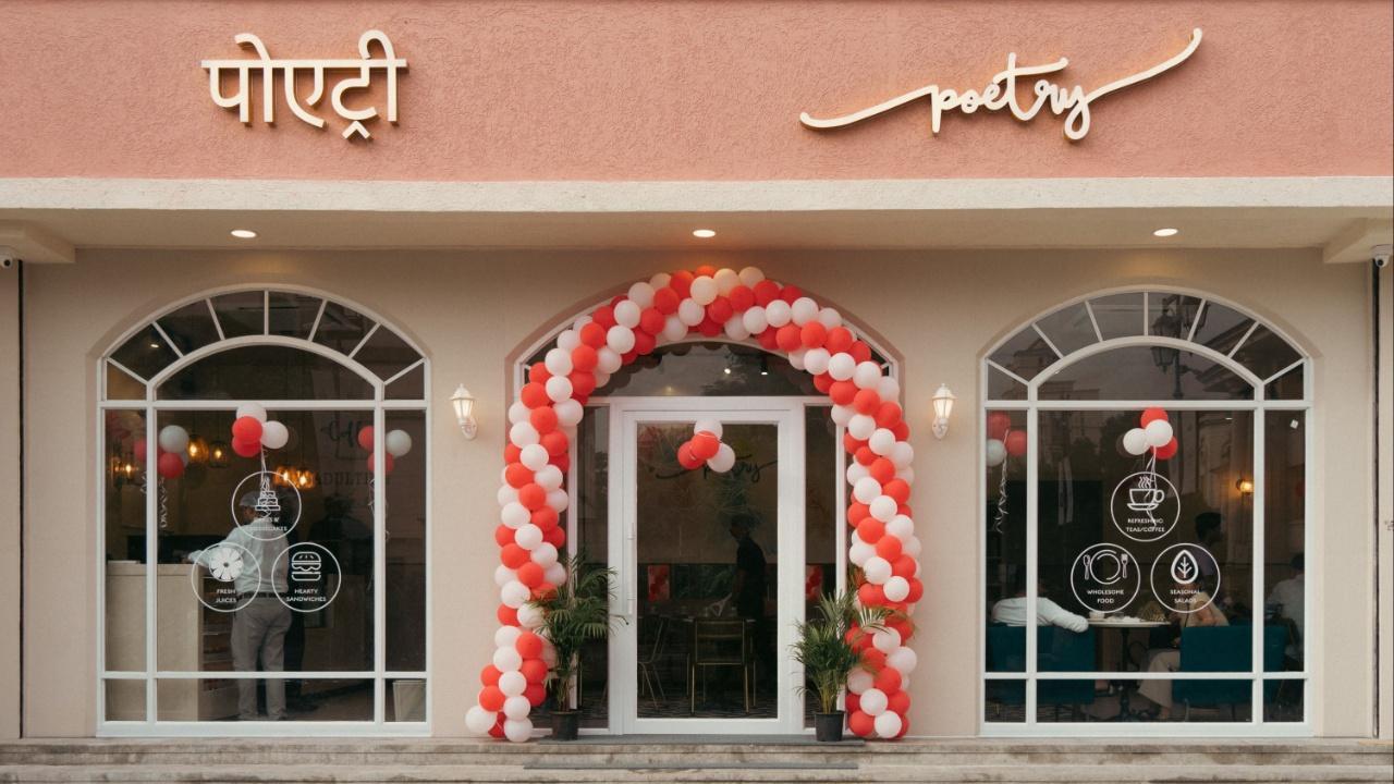 Poetry by Love and Cheesecake opens at The Walk, Hiranandani Estate, Thane