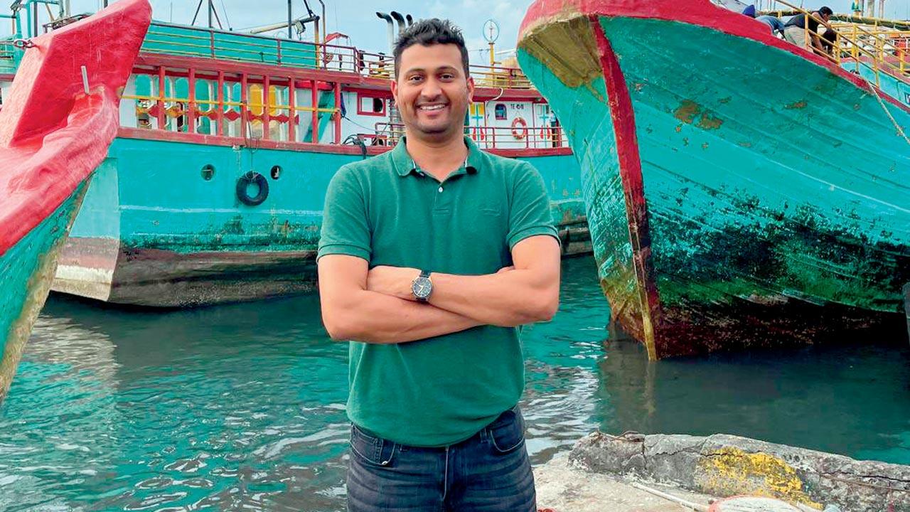 Ganesh Nakhawa, a seventh generation Koli fisherman, says fishermen should take up fishing improvement projects and awareness programmes to self-regulate fishing activity