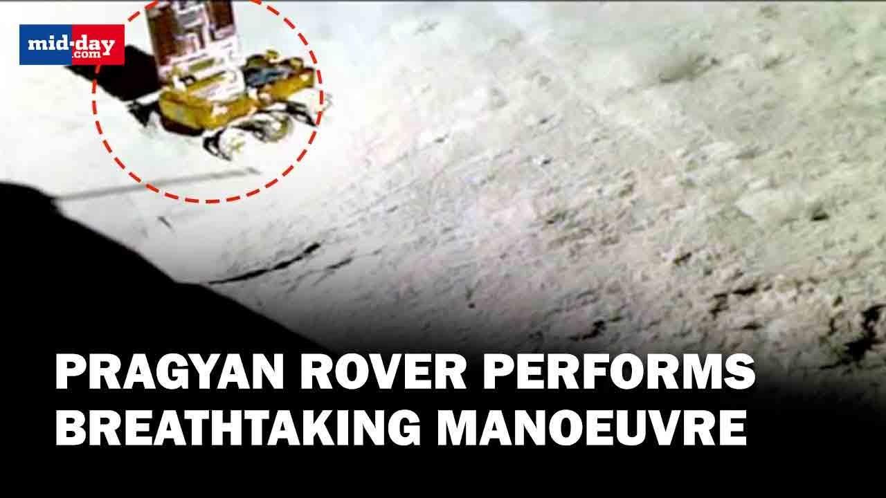 'Child is playfully frolicking', ISRO cites as Pragyan Rover rotates on Moon
