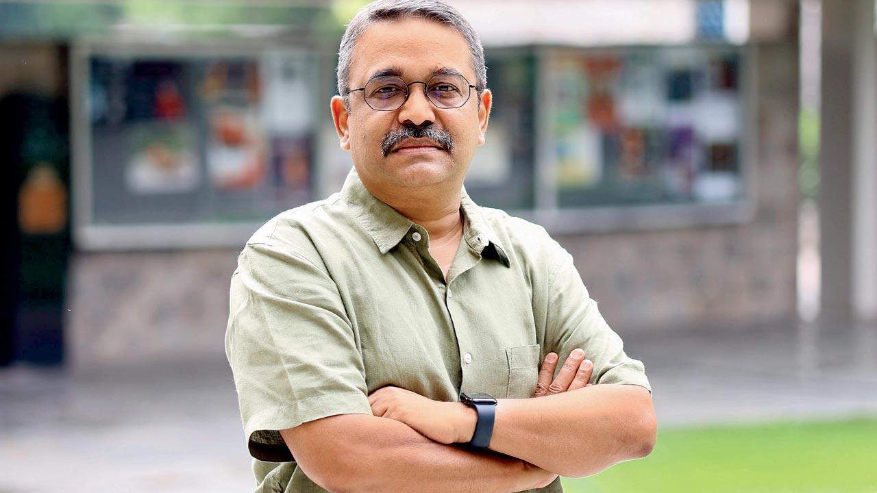 Sugata Srinivasaraju says that Gandhi has always been his own person. “There’s a certain kind of intransigence and stubbornness that comes across, which is often read as arrogance by the Opposition.” Pic/Nishad Alam