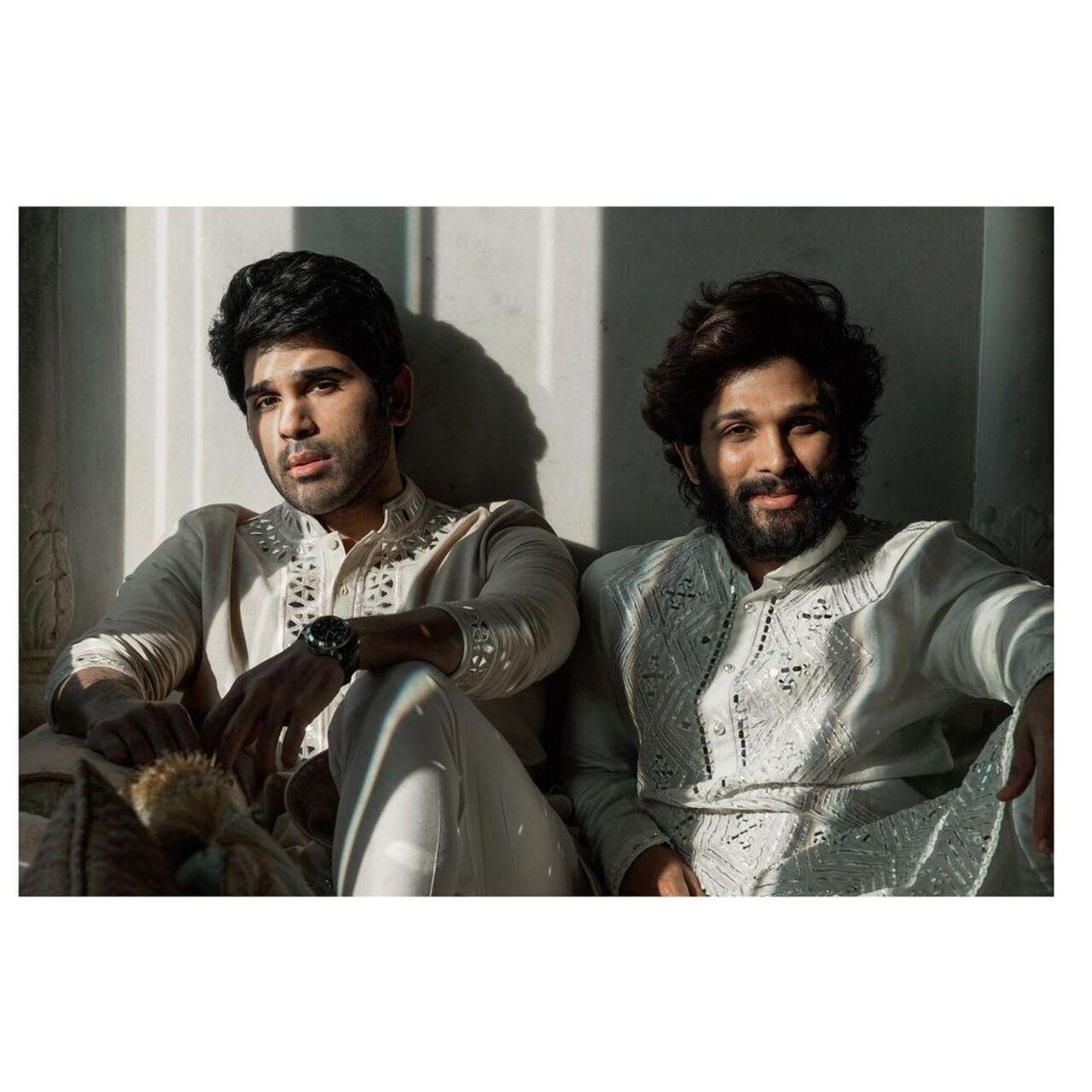 Allu Sirish is the younger brother of Allu Arjun. Both brothers are actors in the Telugu film industry