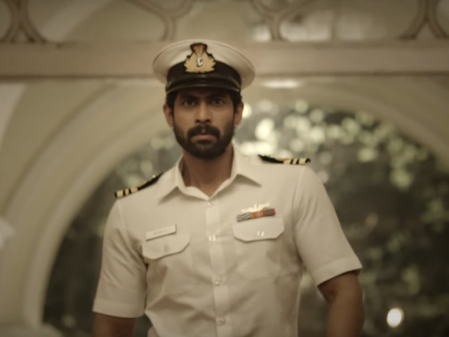 Rana Daggubati portrayed Lieutenant Commander Arjun Varma in 