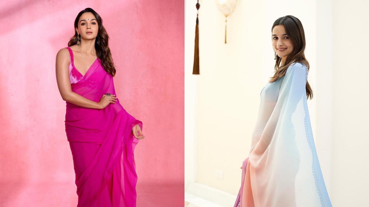 Love Alia Bhatt's 'Rani' sarees? Here's how much they have been sold for