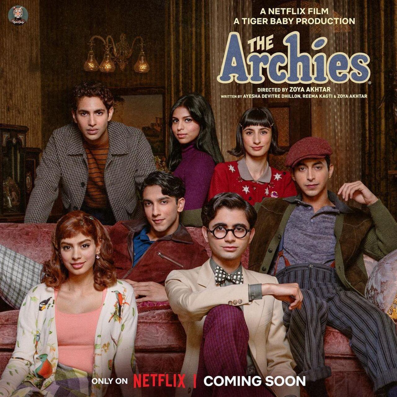 Zoya Akhtar has worked with a band of newcomers in her upcoming directorial, The Archies. The cast includes debutantes like Yuvraj Menda, Vedang Raina, Mihir Ahuja, Aditi Saigal, Janhvi Kapoor’s sister Khushi Kapoor, Shah Rukh Khan’s daughter Suhana Khan, and Amitabh Bachchan’s grandson Agastya Nanda. The Archies is based on the high school student characters from the iconic comic series set in Riverdale
