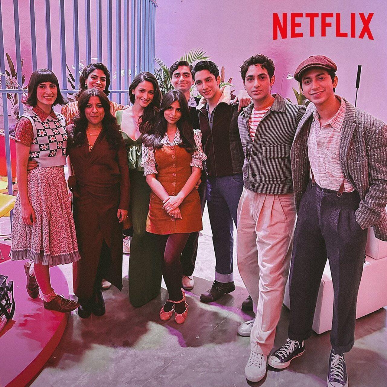 Alia Bhatt poses with team Archies in Brazil