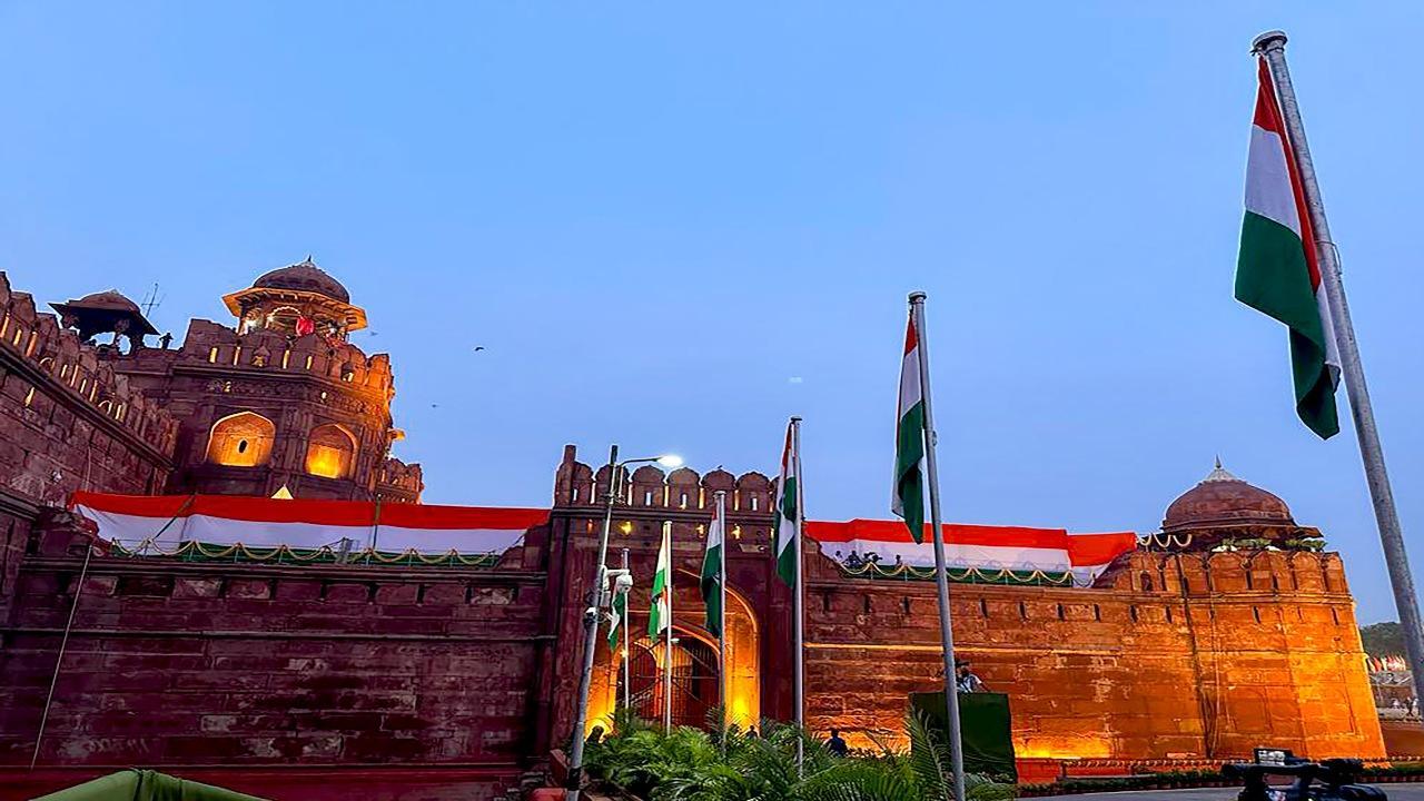Multi-layer security cover in national capital on 77th Independence Day