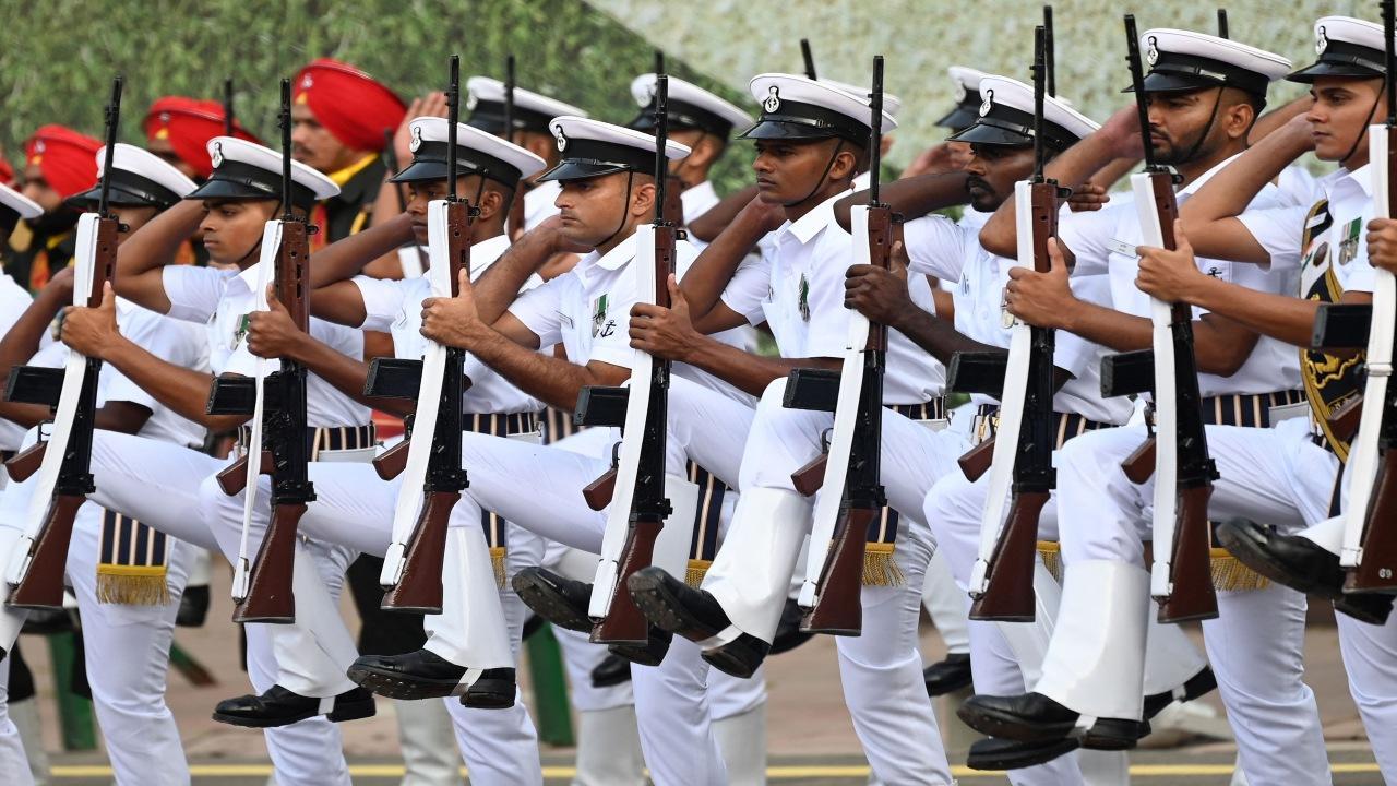 In Photos: Full-dress rehearsal for Independence Day at Delhi's Red Fort