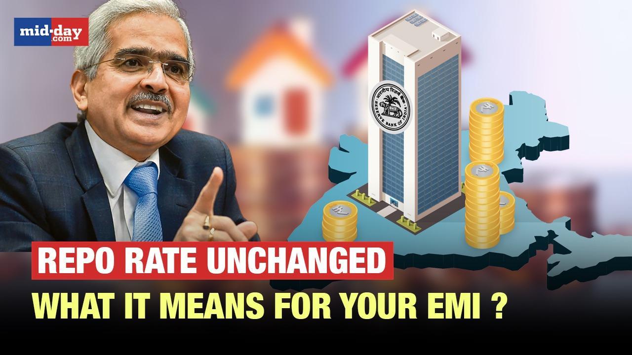 RBI Governor Shaktikanta Das keeps repo rate unchanged at 6.50 pc