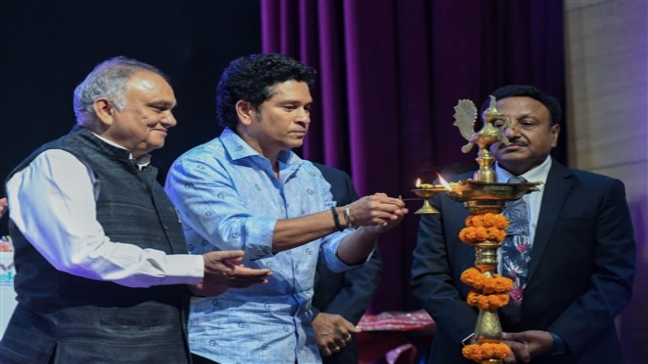 Tendulkar was made the national icon as the EC gears up to hold assembly polls in five states sometime in October-November and Lok Sabha elections in 2024.