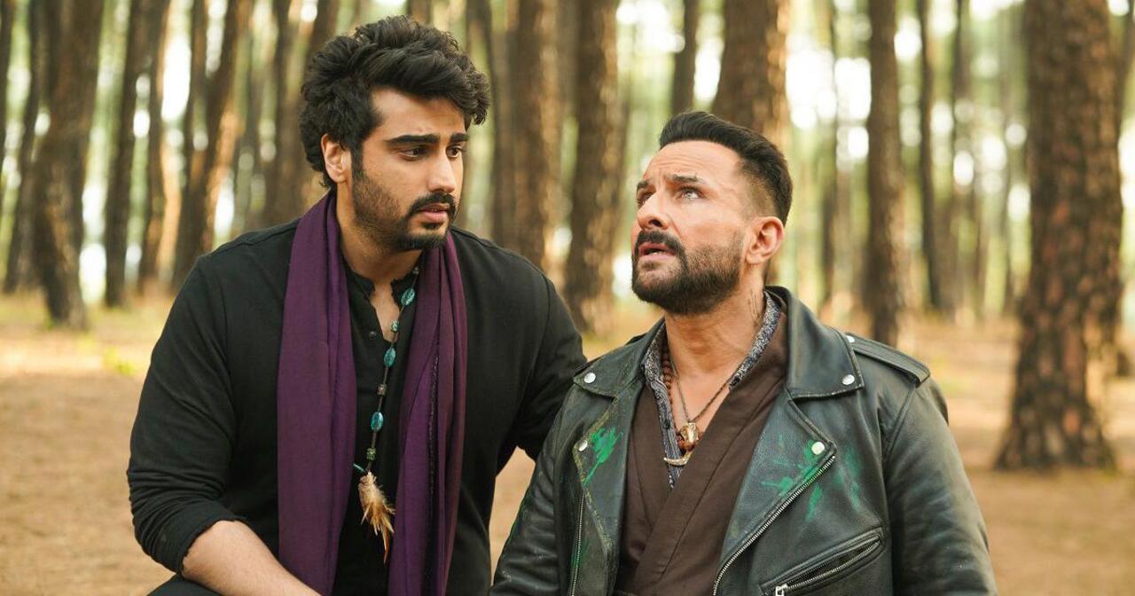 Bhoot Police (2021)
Brothers Vibhooti and Chiraunji (played by Saif and Arjun Kapoor) are assigned a seemingly ordinary case of hunting down demonic spirits in a remote village. However, they soon realise that there is nothing ordinary about this case