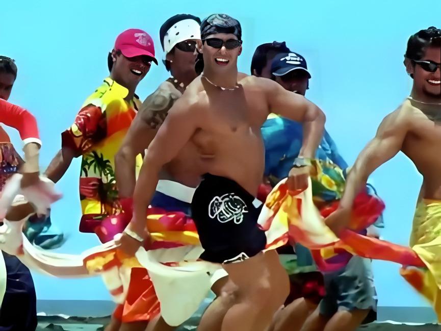‘Jeene Ke Hain Chaar Din' is a popular Hindi song from the Bollywood movie 'Mujhse Shaadi Karogi' released in 2004. The song is known for its upbeat tune and is sung by Sonu Nigam and Sunidhi Chauhan