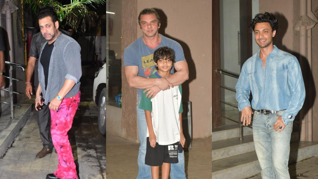 Salman Khan pulls off pink pants for brother Arbaaz Khan's birthday party