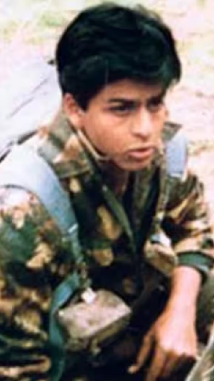 Shah Rukh Khan made his acting debut with the popular television show, Fauji, in 1989. As the title suggested, it revolved around the Indian army