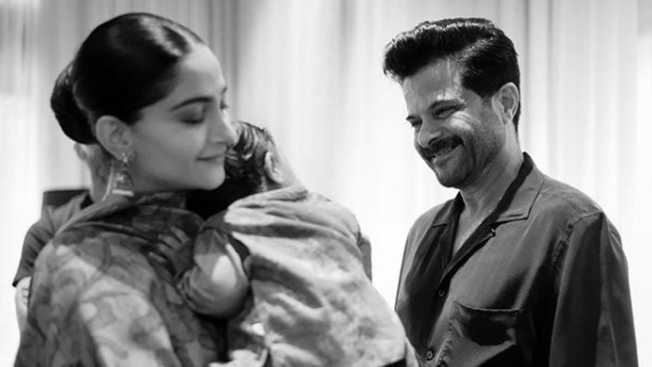 Anil Kapoor drops new adorable picture from his grandson Vayu's first birthday