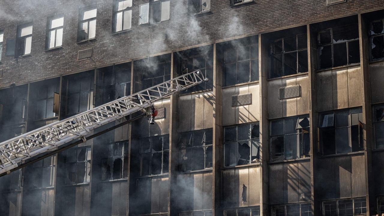 IN PHOTOS: 73 people killed in fire in multi-storey building in South Africa