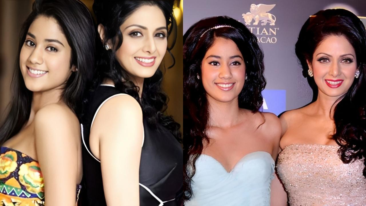 Sridevi Birth Anniversary 2023: Janhvi Kapoor's cute snaps with her mother!