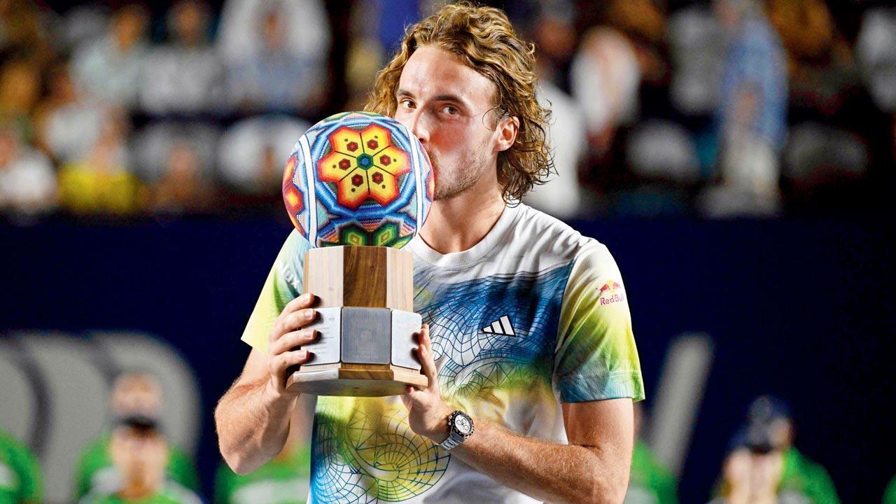 Tsitsipas clinches ATP Los Cabos title