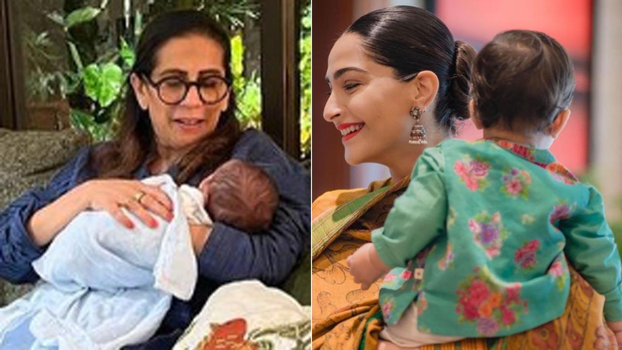 Sunita Kapoor shares new pictures from Sonam Kapoor’s son Vayu’s first birthday 