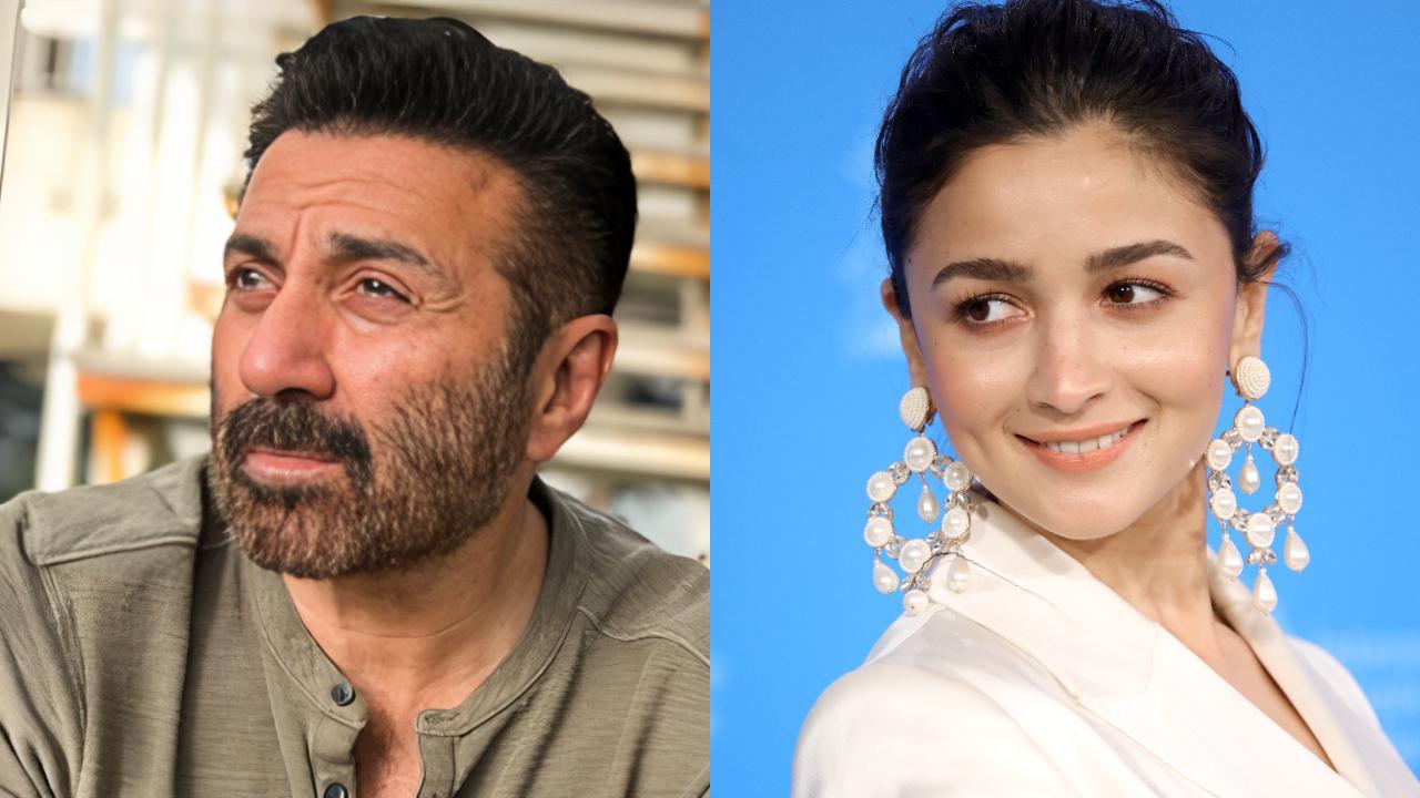 Sunny Deol Bf Video - Gadar 2 star Sunny Deol expresses interest to work with Alia Bhatt in a  'father-daughter' role