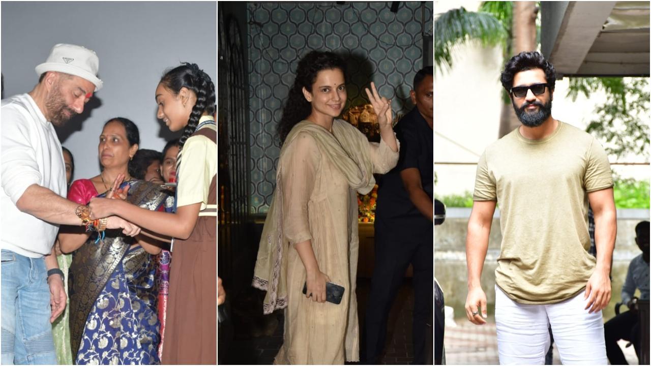 Spotted in the city: Sunny Deol, Kangana Ranaut, Vicky Kaushal and others