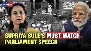 Supriya Sule slams Modi govt. on Manipur, Vande Bharat & No Confidence Motion in Parliament speech