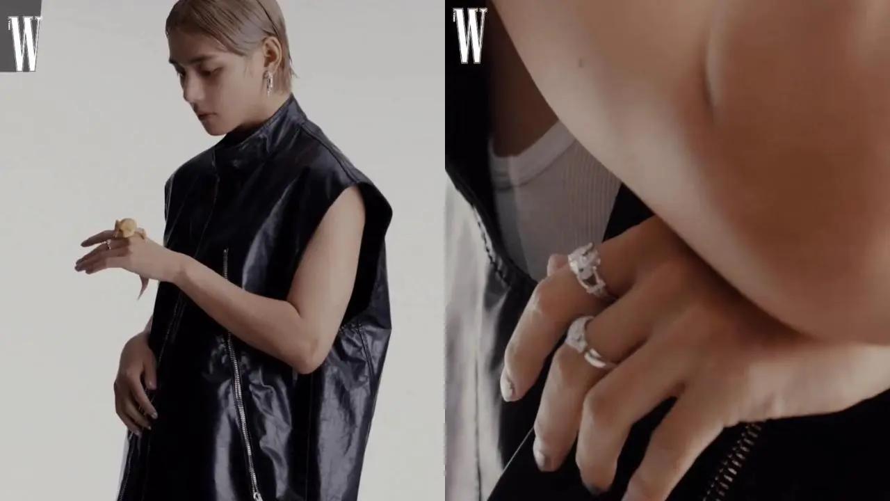 Taehyung's promotional activities for solo album 'Layover' included a cover photoshoot for W Korea where he once again embraced fashion celebrating the spectrum of gender fluidity. Read More