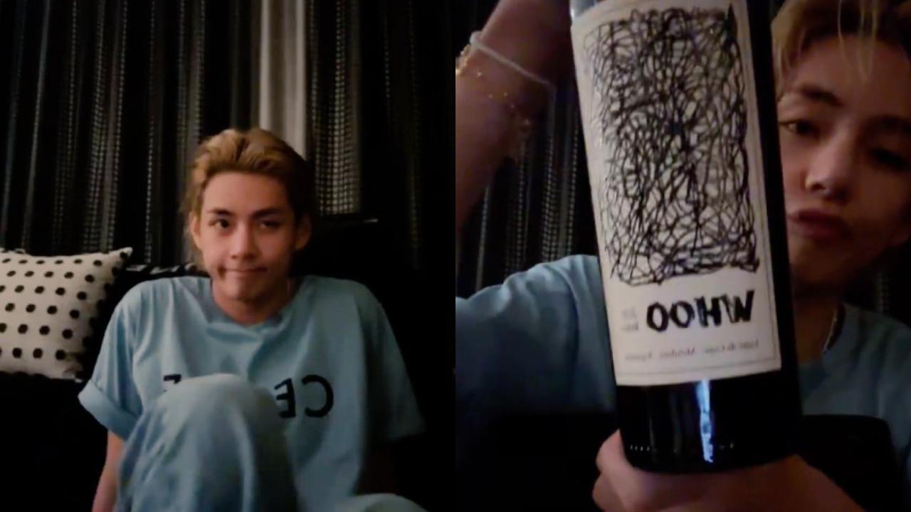 BTS: Tipsy Kim Taehyung goes live; ARMYs speculate if he filmed for Suga's 'Suchwita'