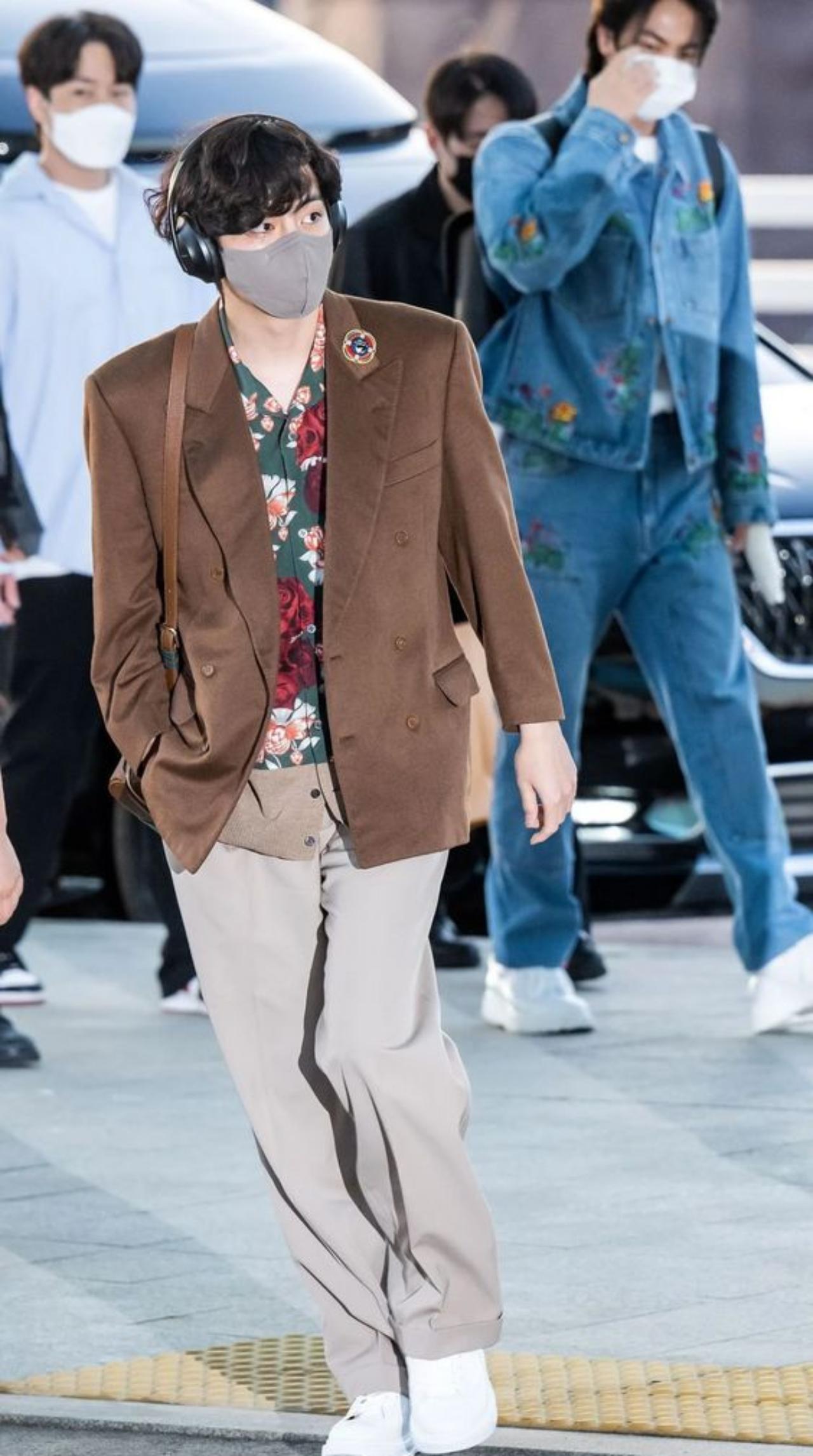 BTS' V Made Muted Colors Fashionable In His Recent Airport Outfit