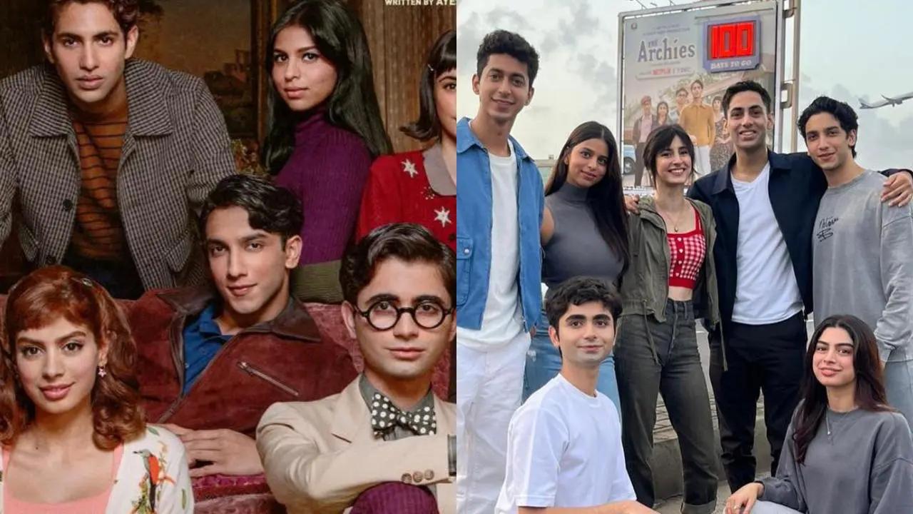The highly awaited musical, 'The Archies', is set to grace Netflix screens in just 100 days. Hoardings have gone up, showcasing a countdown initiated at 100 days, culminating in the release scheduled for December 7, 2023. Read More