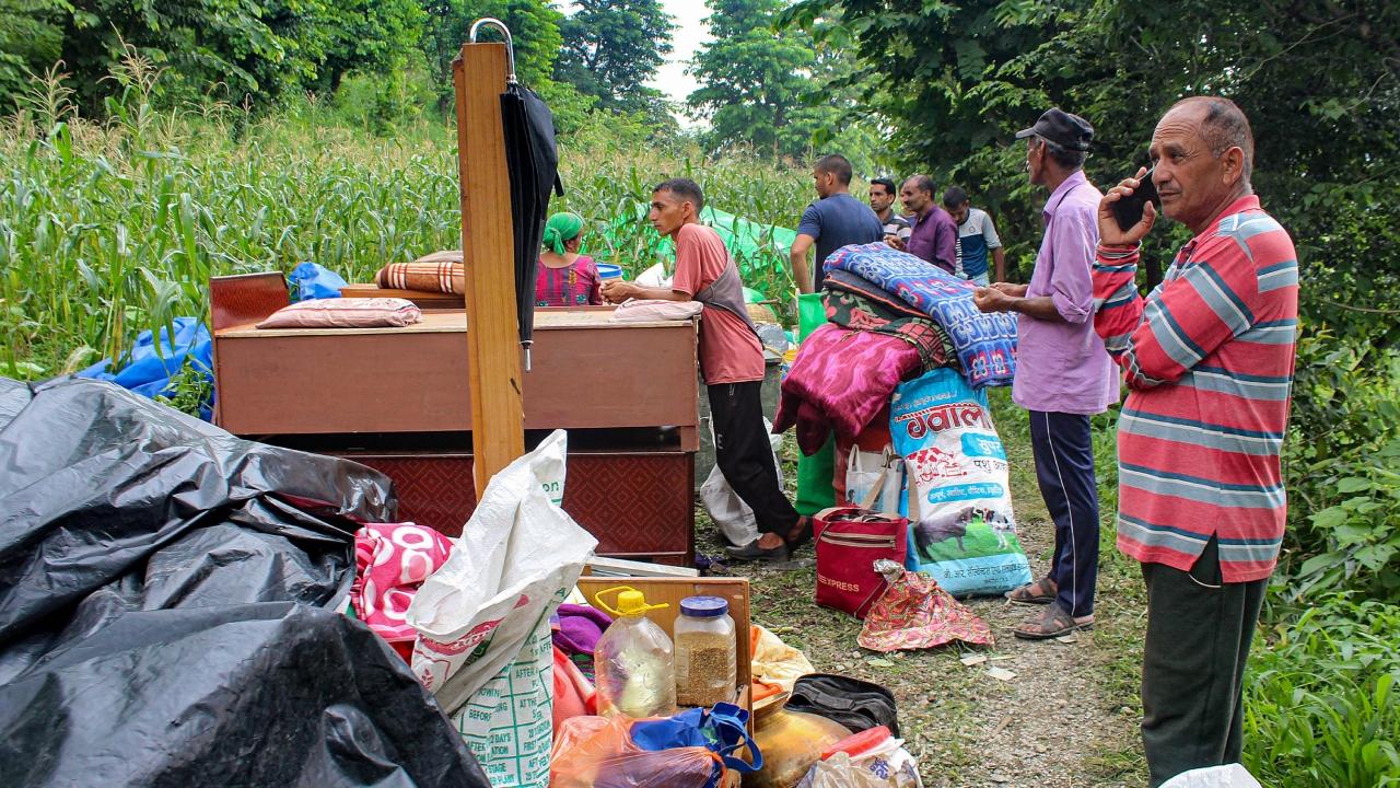 According to the State Disaster Response Force (SDRF), the incident occurred in Helang village on the Badrinath highway between Pipalkoti and Joshimath on Tuesday late evening
