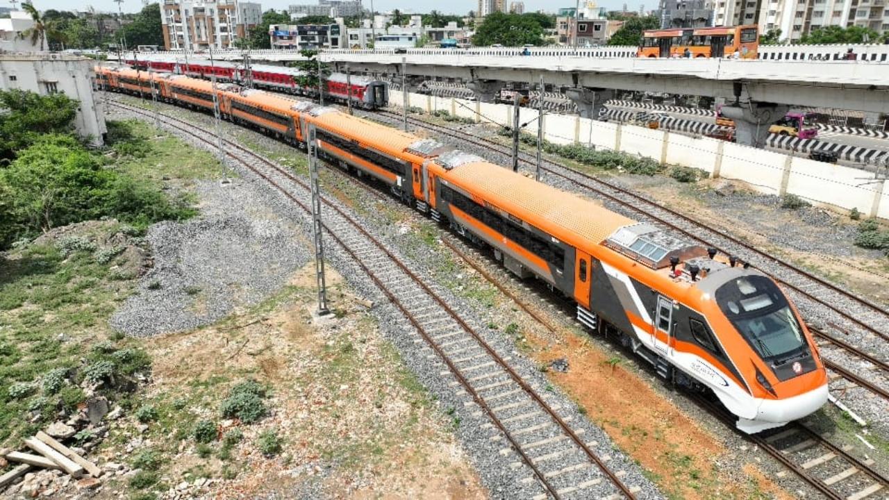 The Vande Bharat Express, operated by Indian Railways, boasts a myriad of impressive features that enhance the travel experience for its passengers