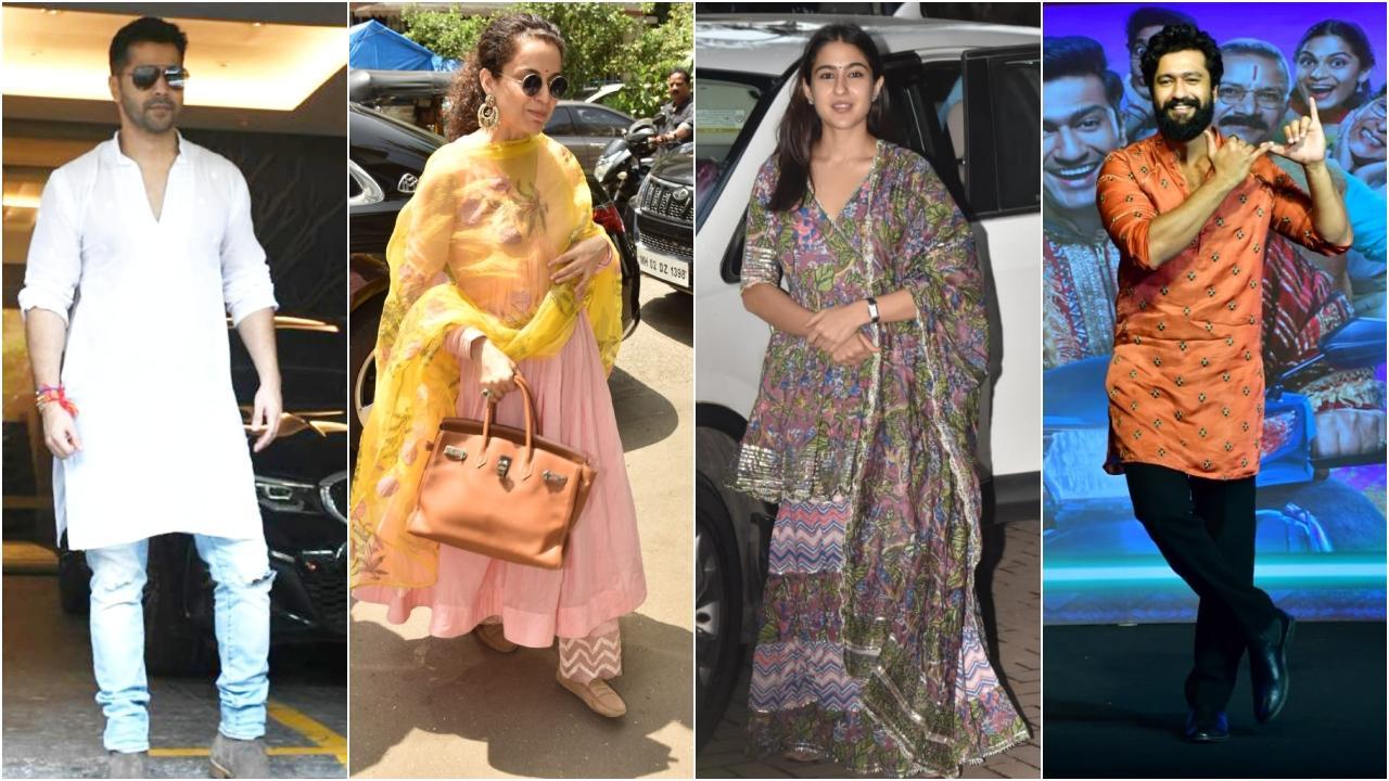 Spotted in the city: Varun, Kangana, Sara, Vicky and others