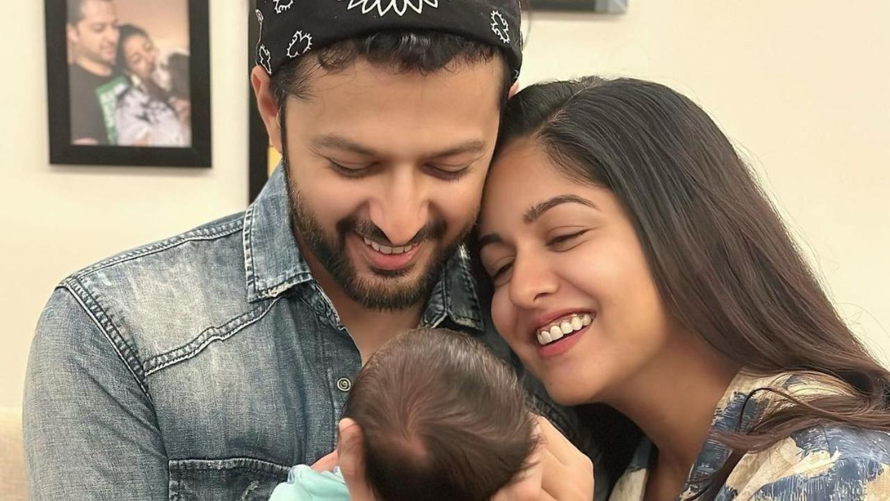 Ishita Dutta, Vatsal Sheth reveal name of their baby boy, share video of his 'Namkaran'