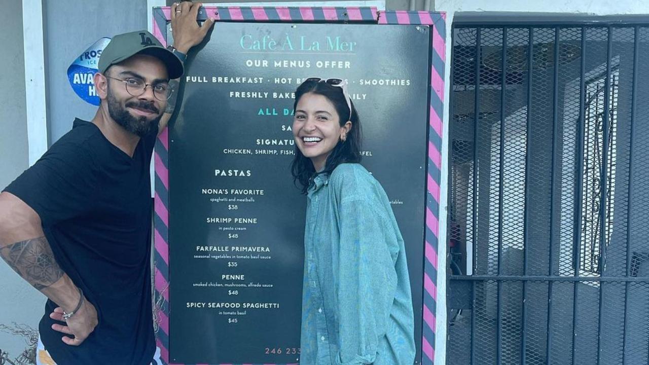 Virat Kohli drops picture with Anushka Sharma from Barbados holiday, makes cafe recommendation