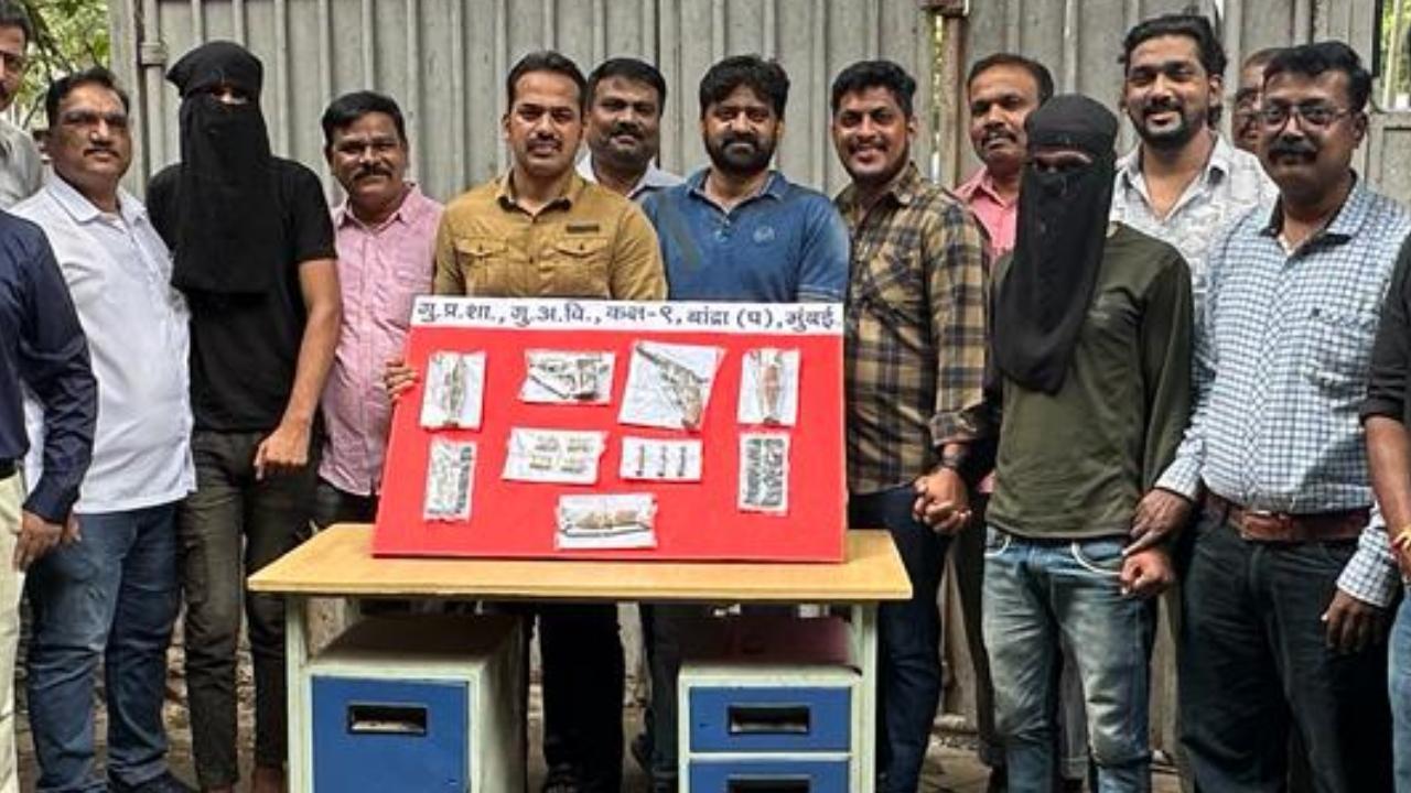 Mumbai Crime Branch officials nab duo with deadly weapons, unearth rape case