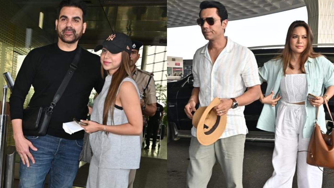 Spotted in the city: Arbaaz-Sshura to Randeep-Lin; couples jet off