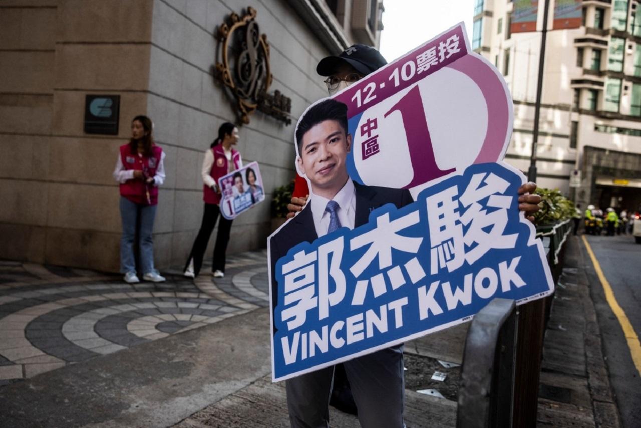 According to official data on Monday, 27.5 per cent of the city's 4.3 million registered voters cast ballots in Sunday's polls, significantly less than the record 71.2 per cent who participated in the last elections held at the height of anti-government protests in 2019