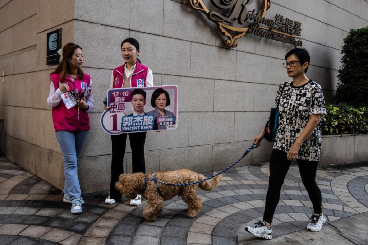 The pro-democracy camp won those polls in a landslide victory, in a clear rebuke of the government's handling of the protests