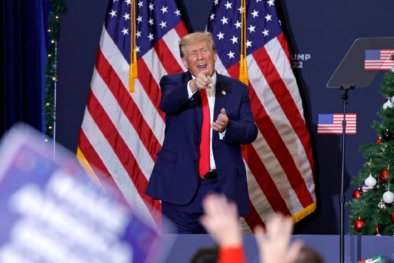 The disqualification of the 77-year-old former president on Tuesday was based on the Constitution's 14th Amendment, which says officials who take an oath to support the US Constitution are banned from future office if they 