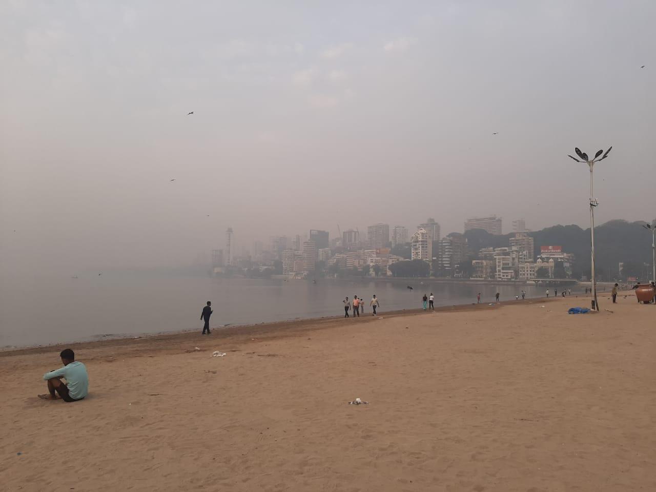 Mumbai's air quality was in the 'moderate' category on Friday morning