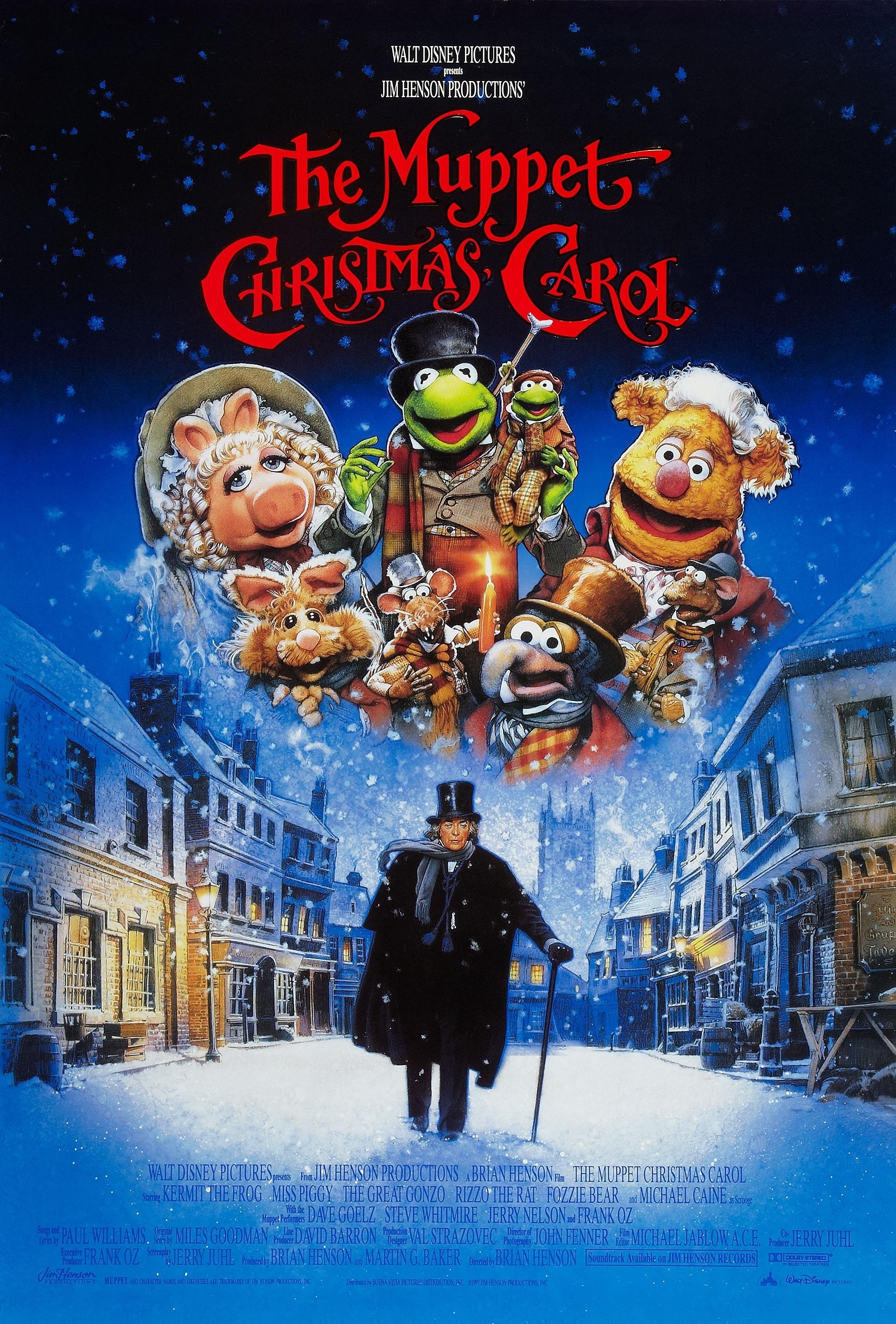 Muppet Christmas Carol: Among many Muppet movies, this stands out. Michael Caine's performance adds depth to this classic tale, offering both seriousness and laughter. It contains both the scariest (Ghost of Christmas Future) and most heartwarming (Beaker and the scarf) scenes in a Christmas movie.
 