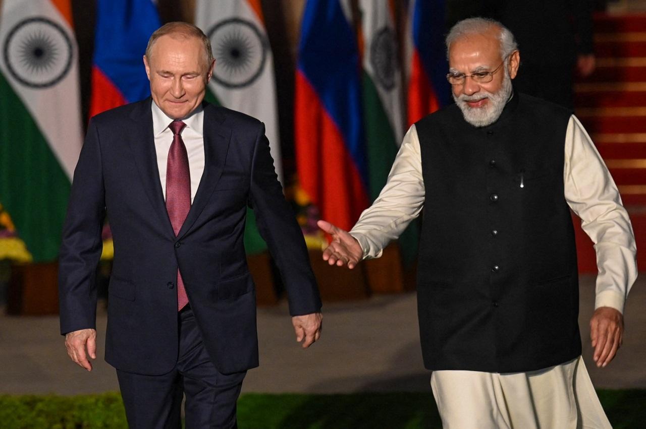 Putin's comments came at the Russia Calling! forum