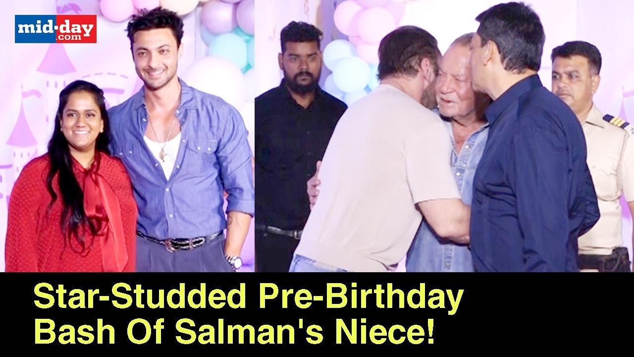Salman Khan, Raj Kundra, Orry Attend Arpita Khan's Daughter's Pre-Birthday Bash