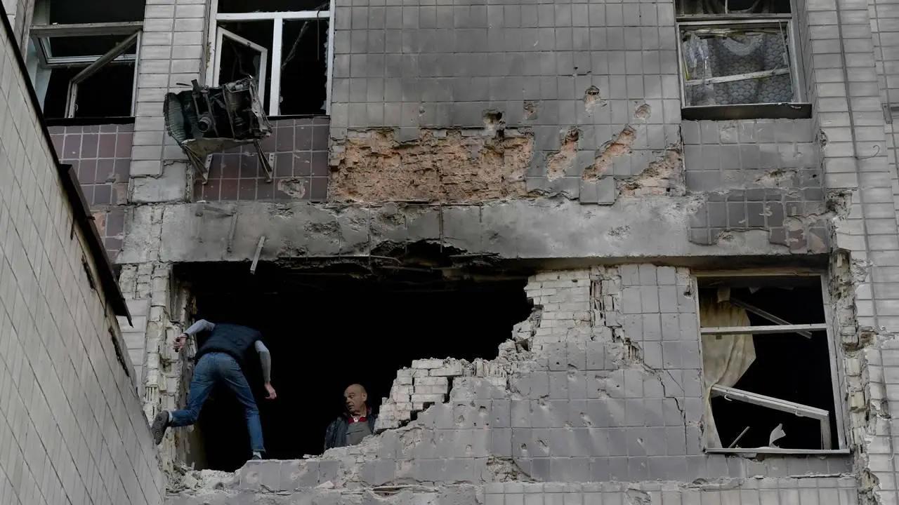 Russia unleashes one of the year's biggest aerial barrages against Ukrainian targets