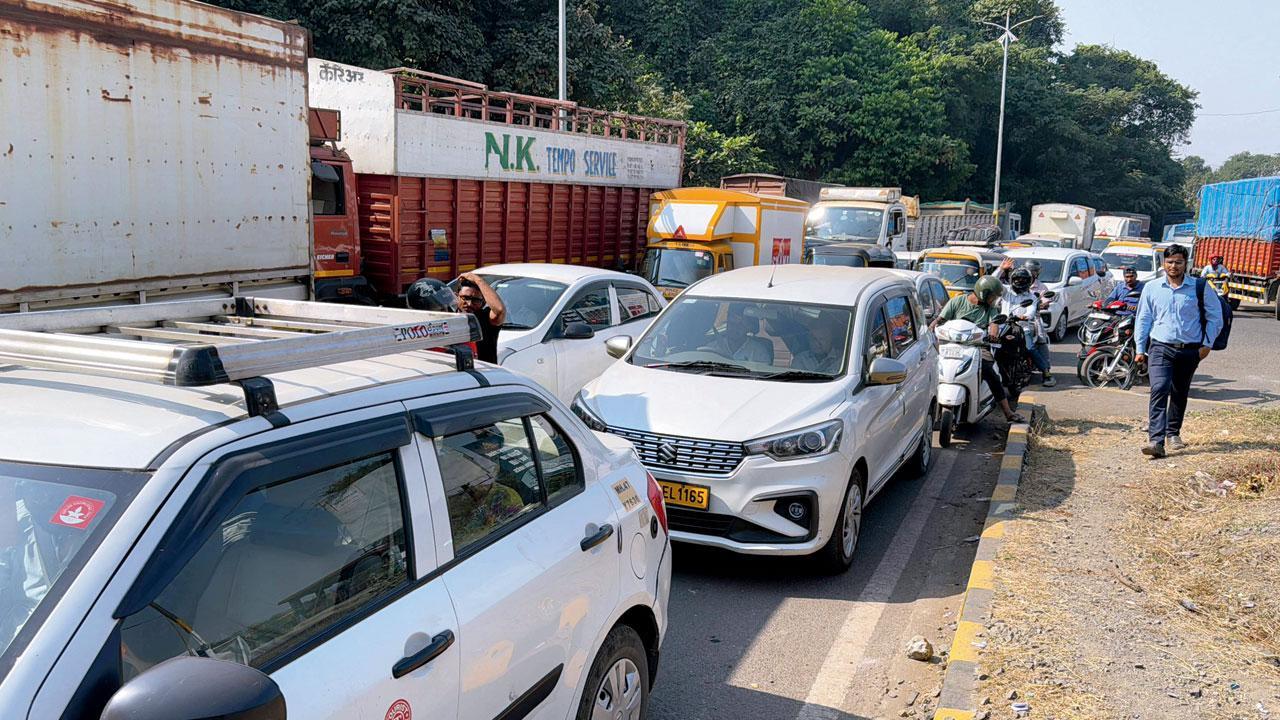 Exclusive! Nightmare on NH48: 'We are stuck on this road for five hours!'