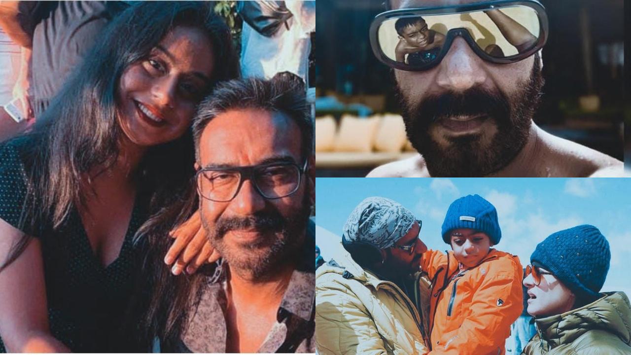 Ajay Devgn wraps 2023 with unseen family pictures