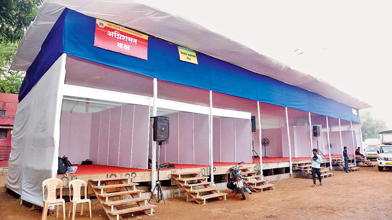 A dedicated space for the Mumbai Fire Brigade